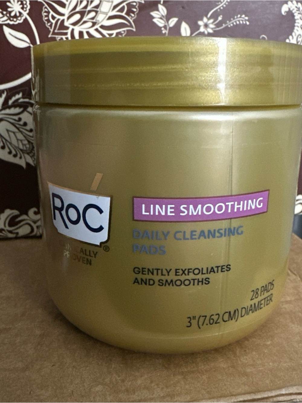 RoC Line Smoothing Daily Cleansing Pads — Gold